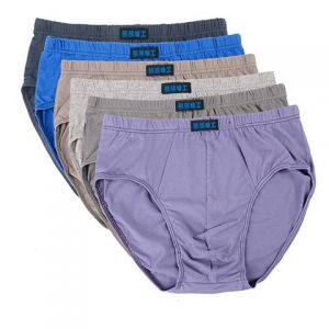 5pcs/lot cheapest 100% Cotton Mens Briefs Plus Size Men Underwear Panties 6XL 7XL 8XL  Men's  Breathable Panties Multicolor p