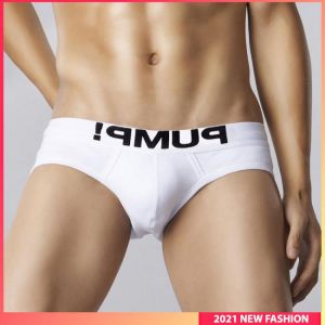 2021 Comfortable Cotton Sexy Man's Underwear Men Briefs U Convex Men's Briefs Bikini Gay Underwear Men Lingerie Cueca Ma