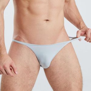 Mens Sexy Underwear Briefs Men Ultra Thin Transparent Comfortable Panties Low Rise Male Mini Underpant Bikini