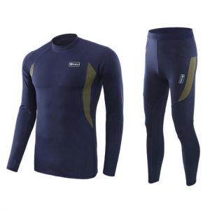 Top quality new thermal underwear men underwear sets compression  fleece sweat quick drying thermo underwear men clothing S-3XL