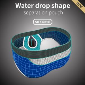 52025 Men Underwear Separation Pouch Briefs Quick-drying Silk Mesh Pouch Underpants Men Slips Patented Briefs Men Sexy Underwear