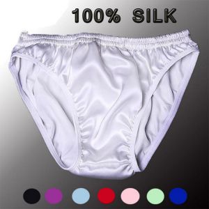 Silk Underwear Men Briefs 100% Silk Underwear 100% Mulberry Silk Men's Silk Underwear 8 Colors
