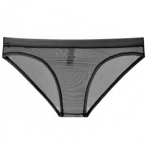 Men's Low Rise Underwear Briefs Sexy Breathable Mesh Thongs See Through Lingerie Bikini Briefs Jockstrap Underpants Gays clot