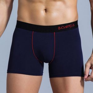 Dark Blue Man Underwear Sexy Boxers Cotton For Men's Panties Fashion Gay Boxershorts Male Shorts Underpants Mens Boxer Wholes