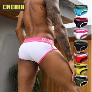 Low waist Cotton Sexy Underwear Men Jockstrap Breathable Briefs Men Bikini Gay Man's underwear Male Srting Man OR199