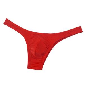 Men Ice Silk Underwear Men's Ultra-thin Silky Breathable Translucent Briefs Low Waist Shorts Pouch Lingerie Underpants Soft C