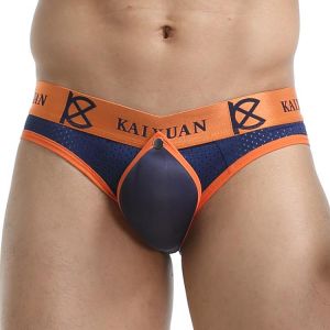 New Style Men Briefs Underwear Underpants Men's Front Enlarge Sexy Enhancing Sponge Cup Pad Male Panties