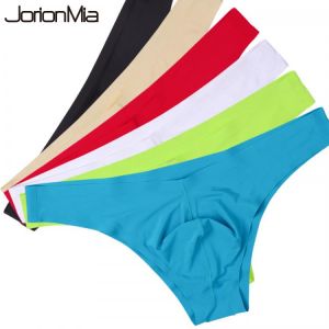 5pcs Mens Underwear Briefs Seamless Bikini Underpants Man Cueca Masculina U Pouch Male Panties Men's briefs Underwear Ropa 00