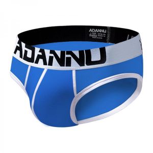 ADANNU Men's Panties Jockstrap Men Underwear Gay Thong Man Briefs Underpants Slip Sexy Cotton Pouch Cuecas Thongs Homme G Str