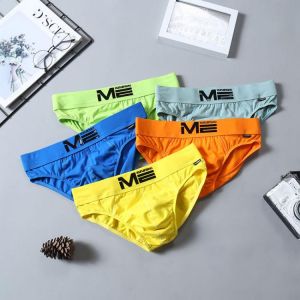 Sexy Men's Panties Underwear Cotton Sexy Low Waist Breathable 3D Relief Briefs Personalized Cotton Men's Shorts Panties 