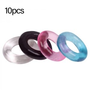 1/5/10pcs Men Sexy Transparent High Elastic Thong C-strap Ring Circle Underwear Transparent Soft High Elastic Underwear