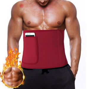 Neoprene Shapers Sauna Sweat Belt Modeling Strap Waist Cincher For Men Waist Trainer Belly Slimming Belt Shaperwear Tummy Corset