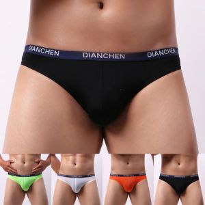New Mens Elastic Seamless Briefs Shorts Underwear Ultra-Thin Breathable Briefs Cueca Ice Silk Seamless Low Waist Soft Underpants