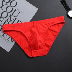 Men's Sexy Comfortable Breathable Low-Rise U-Convex Briefs Underwear Underpants Soft Mini Sexy Briefs Men's