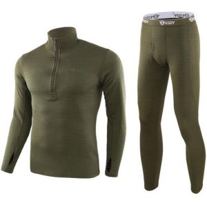 ESDY Fleece Thermal Underwear Men Autumn Winter Warm Long Johns Fitness Sports Compression Breathable Leggins Thermo Tracksuit