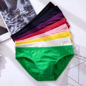 5pcs Men's Underwear Male Solid Briefs Underpants for Men Brief Cotton Adult Panties Mens Bikini Pant Men Sexy Slip Hombre 18