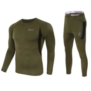 Winter High Quality New Thermal Underwear Men's Home Underwear Set wool Breathable Comfortable Fast Drying Thermal Underwear