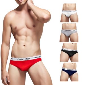 Calivn Klein Letter Printing Men Panties Underwear Comfortable T-Back Briefs Breathable Thong  3D Crotch Male G-String Lingerie