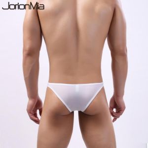 Sexy Man's Underwear Silk Briefs Underpants Soft Men's Briefs Bikini Gay Underwear Men's Underwear Sexy Y17