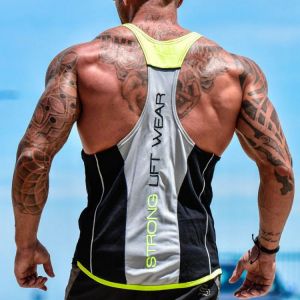 all in one place בגדי גברים Bodybuilding Tank Tops Men Gym Workout Fitness sleeveless shirt Male Summer Cotton Undershirt Casual Singlet Vest Brand Clothing