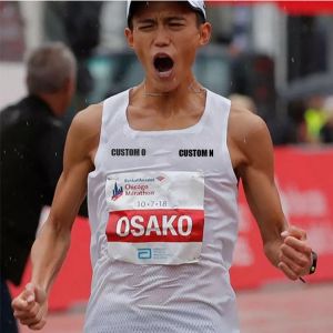 Men Fashion Sleeveless Singlets Running Marathon Vest Elastic Sports Fitness