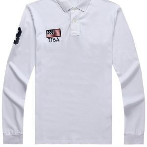hombre big horse polo top Men long sleeve pony Shirt camisa embroidered homme usa classic fashion polo high qualit masculine