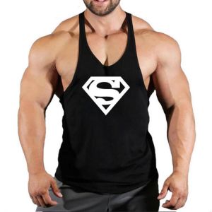 Gyms Workout Sleeveless Shirt Stringer Tank Top Men Bodybuilding Clothing Fitness Mens Sportwear Vests Muscle Singlets