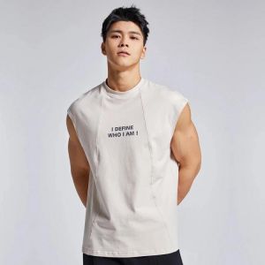 Loose New Gyms Fitness Training Sleeveless Summer Men's Sports Vest Male Quick Drying Breathable Basketball Sports Tank Top
