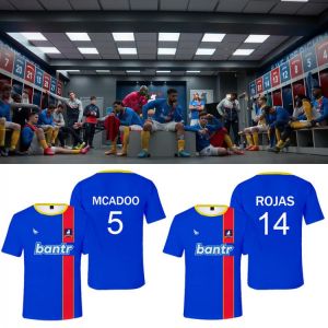 2022 Hot Sale Ted Lasso Season 2 Tshirt AFC Richmond Football Jersey Cosplay Rojas Mcadoo Uniform 3D Print Oversized T-shirt