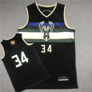 High Quality  #34  Men's Basketball Jersey shirt Finals embroidery