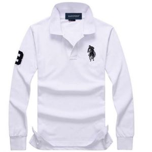 Brand Men's Clothing High Quality Polo Shirt Casual Polo Shirts Men's Long Sleeve Polo Shirt Tops Tees Embroidered Horse