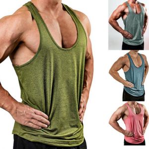 all in one place בגדי גברים Men Gym Tank Top M-XXXL Muscle Sleeveless Mens Tank Tops Shirt Bodybuilding Tanktop Plus Size Gym Clothing Fitness Workout Vest