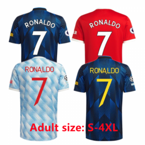 21 22 RONALDO SANCHO jerseys 2021 2022 MANCHESter POGBA VARANE CAVANI SHAW B Camiseta de fútbol del equipo UNITED GREENWOOD, 1