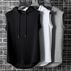 2021 New Compression Tights Gym Tank Tops Quick Dry Sleeveless Sports Shirt Men Fitness Clothing Summer Cool Men's Running Ve