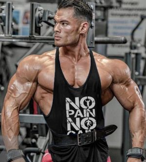 New Arrivals Bodybuilding stringer tank top Gym sleeveless shirt men Fitness Vest Singlet sportswear workout tanktop