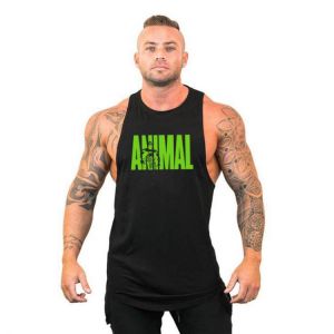 Brand Sleeveless Casual Cotton Gym Tank Tops Men Fashion Bodybuilding Clothing Undershirt Fitness Stringer Muscle Workout Vest