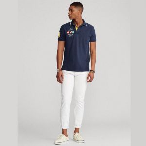 Hombre Mens Big Horse Polo Shirt Top Men Short Sleeve Casual Shirt Camisa Embroidered Homme Masculine Pony Ralp Polo S~5XL