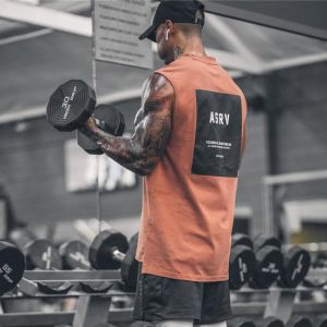 Gyms Workout Sleeveless Shirt Tank Top Men Bodybuilding Clothing Fitness Mens Sportwear Vests Muscle Men Tank Tops
