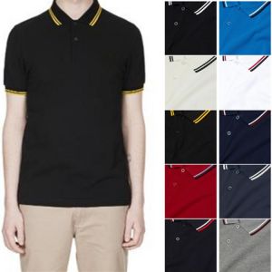 Summer Men's Trendy Classic Style Short Sleeve Polo Shirts 100% Cotton Casual  Homme Ventilation Streetwear Embroidery Wheat 