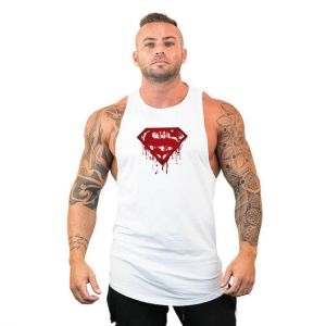 Brand Muscle Workout Vest Casual Cotton Gym Tank Tops Men Sleeveless Fashion Bodybuilding Clothing Undershirt Fitness Stringer