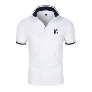 New Summer Brand Polo shirt men Hot high quality mens Short sleeve print Top youth Business casual polo shirt 2021