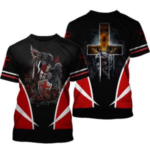 Viking Warrior Viking Tattoo Symbol Harajuku New Fashion 3d Printed T-shirt Unisex Short Sleeve Men/women Casual Street