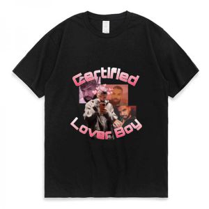 Certified Lover Boy Album T Shirt Men's Clothing  Hip Hop Rapper Drake Boys T-shirt Unisex Lil Baby Clothing Travis Scott Tee