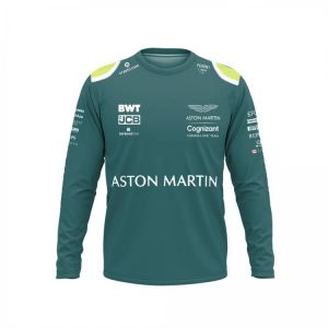 Hot 2021 Sale F1 Formula One Aston Martin Team WEC Vettel Driver Theme Short Sleeve Men's Women's Racing Bystander LONG 