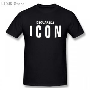 2021 TShirt Fashion Icon T Shirts  High Quality Cotton Sweatshirt Summer Clothing Short Sleeve Dsq2 T-shirt Brands Men Tee Top
