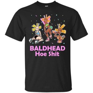 Bald Headed Hoe Shit Funny Sarcasm T-Shirt cotton tshirt men summer fashion t-shirt euro size