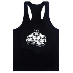 New Fashion Men Muscle Sleeveless Slim Tee Shirt Tank Top Bodybuilding Fitness Vest Stylish Mens Gym Tank Tops Sportswear