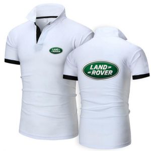 Land Rover Polo 2021 Printed Summer New Men's Polo Shirt Business Casual Sports Shirt Short Sleeve Lapel Football Running Shi