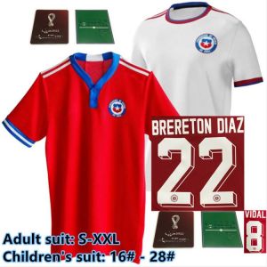 2021 22 Chile Soccer jersey America's Cup BRERETON DIAZ CH. ARANGUIZ  Medel Alexis Arturo Vidal Eric Pulgar football shirts