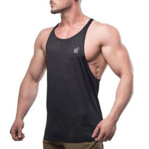 2021 Men Tank Top Brand Breathable High Quality Undershirt Bodybuilding Singlet Fitness Sleeveless Workout Vest Men Tank Tops